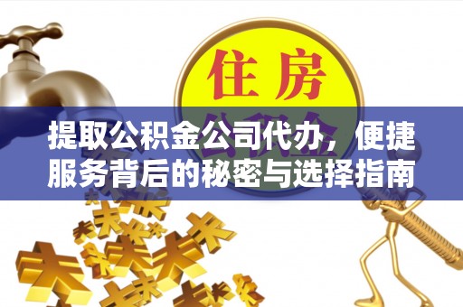 浪卡子提取公积金公司代办，便捷服务背后的秘密与选择指南