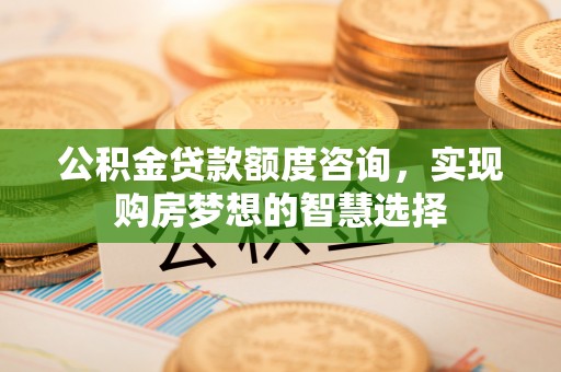 浪卡子公积金贷款额度咨询，实现购房梦想的智慧选择