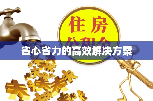 浪卡子省心省力的高效解决方案